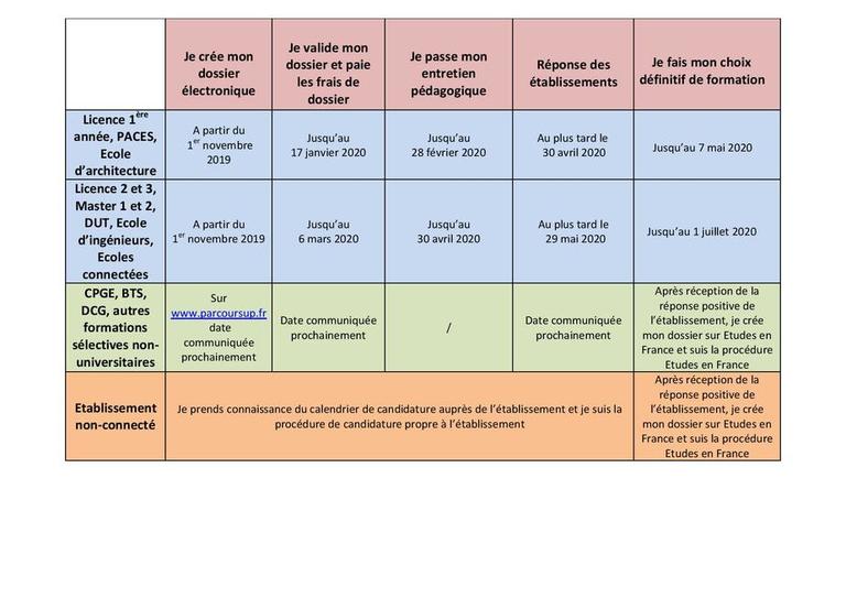 Calendrier